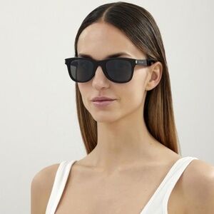 Saint Laurent Sunglasses Classic Sl 51 In Brown Y… - image 1